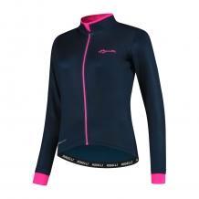 Essential Dames fietsshirt LM Blauw/roze, Fietsen en Brommers, Fietsaccessoires | Fietskleding, Dames, Nieuw, Verzenden