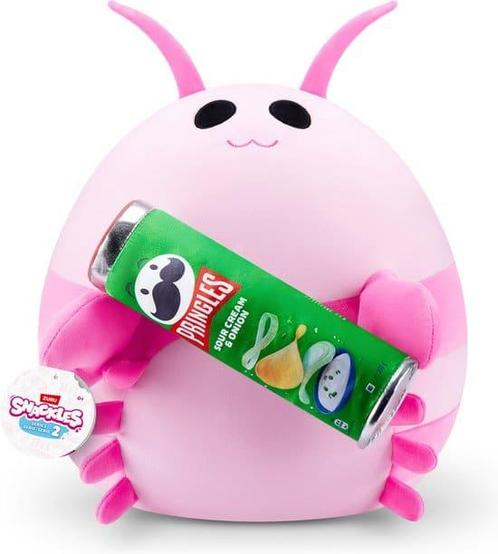 Snackles Series 2 - Garnaal Lily met Pringles - 38 cm van, Kinderen en Baby's, Speelgoed | Knuffels en Pluche, Zo goed als nieuw