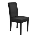 Stoelhoes stoelovertrek hoes voor stoelen stretch zwart, Verzenden, Nieuw