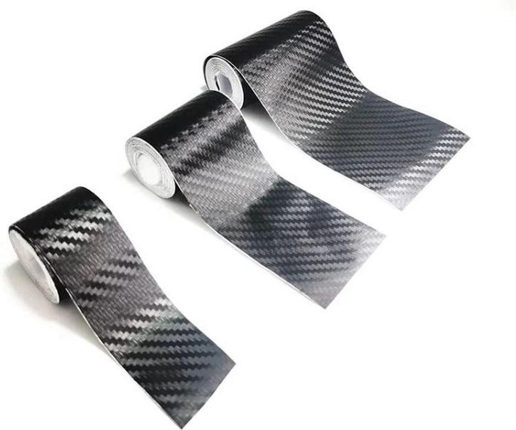 3D Carbon look tape instaplijsten bescherming 7m. x 10cm., Auto diversen, Tuning en Styling