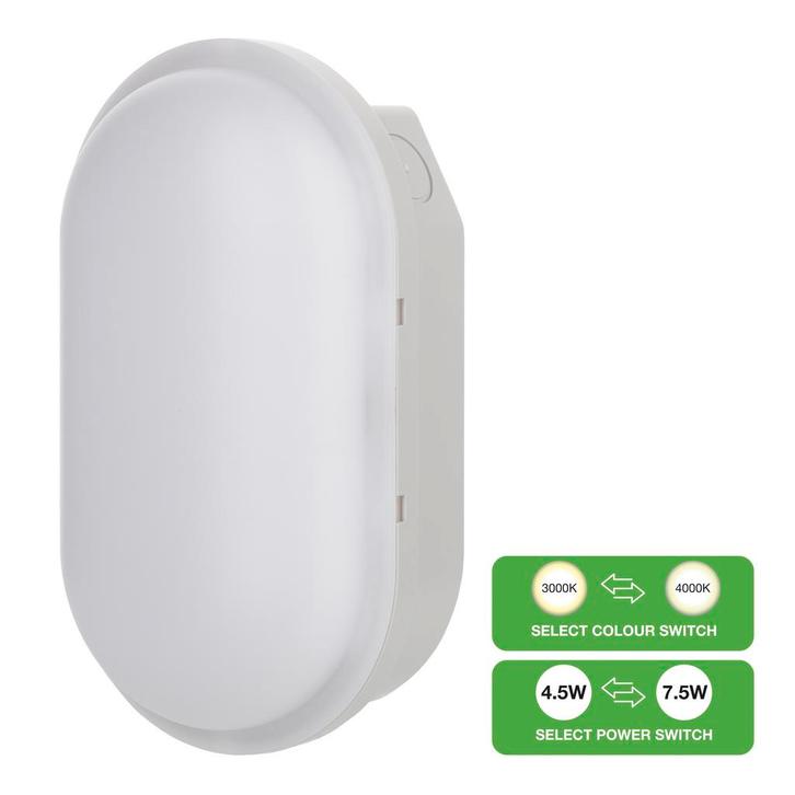 Bailey LED Bulkhead Switch 4.5W-7.5W 420lm-750lm Instelba..., Huis en Inrichting, Lampen | Overige, Nieuw, Ophalen of Verzenden