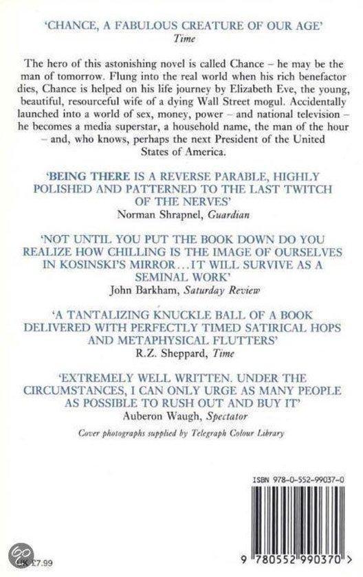 Being There 9780552990370 Jerzy Kosinski, Boeken, Taal | Engels, Zo goed als nieuw, Verzenden
