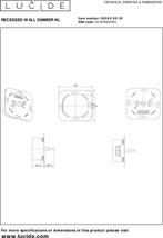 Lucide LED dimmer Fase aansnijding RL 5150W /Fase afsnijding, Ophalen of Verzenden, Zo goed als nieuw