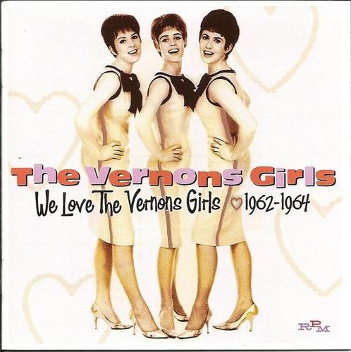 cd - The Vernons Girls - We Love The Vernons Girls - 1962..., Cd's en Dvd's, Cd's | Overige Cd's, Zo goed als nieuw, Verzenden
