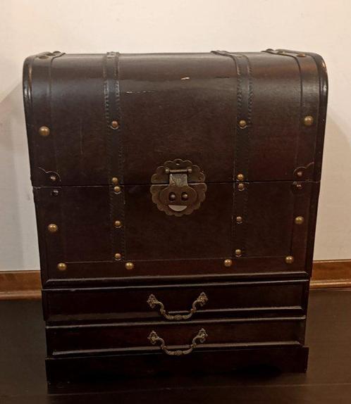 piattaia porta posate da viaggio - Kabinet - Hout, Antiek en Kunst, Curiosa en Brocante