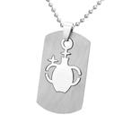 Fako Bijoux - Ketting - RVS Hanger - Sterrenbeeld Open -, Sieraden, Tassen en Uiterlijk, Kettingen, Verzenden, Nieuw