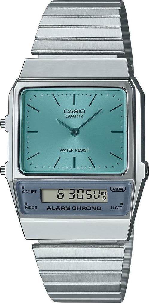 Casio AQ 800EC 2AEF Heren horloge - 32mm, Sieraden, Tassen en Uiterlijk, Horloges | Dames, Verzenden