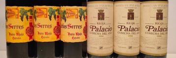 1982 Bodegas Palacio x3 &amp; Carlos Serres Fino Clarete 4· Año beschikbaar voor biedingen