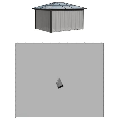 TRUUSK 4 Zijpanelen Voor 3x3 M Paviljoen Zijwanden Met Haken, Tuin en Terras, Overkappingen, Nieuw, Verzenden