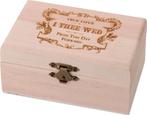 Houten trouwringen box True Love I Thee Wed, Sweet-One, Verzenden, Nieuw, Accessoires