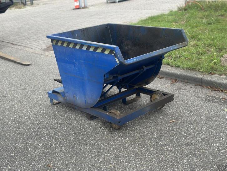 Gebruikte Kantelbakken, Kantelbak, Kiepbak, Kiepcontainer, Doe-het-zelf en Verbouw, Kratten en Dozen, 100 cm of meer, Gebruikt