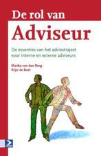 9789052619736 De rol van adviseur | Tweedehands, Verzenden, Zo goed als nieuw, Marike van den Berg