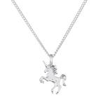 Fako Bijoux® - Ketting - Eenhoorn - Zilverkleurig, Sieraden, Tassen en Uiterlijk, Kettingen, Verzenden, Nieuw