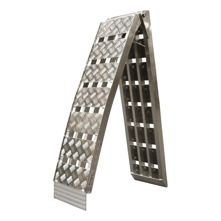 Novio Oprijplaat opklapbaar aluminium 2290 x 280, Auto diversen, Aanhangwagen-onderdelen, Ophalen of Verzenden