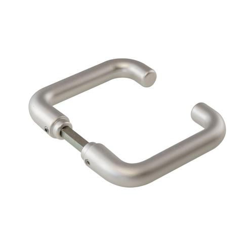 Deurkruk afgerond - Aluminium, Doe-het-zelf en Verbouw, Glas en Ramen, Nieuw, Ophalen of Verzenden