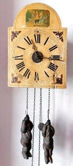 Klok - Hout - 1850-1900, Antiek en Kunst