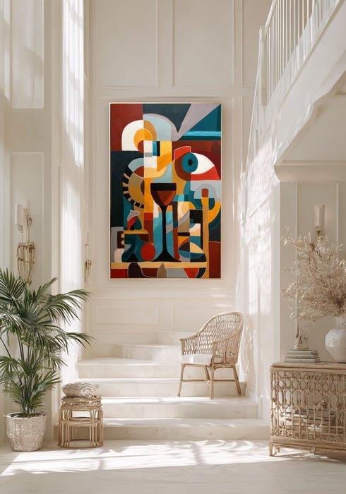 E. Pérez Lezcano - “The Sacred Vessel” XL (No Reserve), Antiek en Kunst, Kunst | Schilderijen | Modern