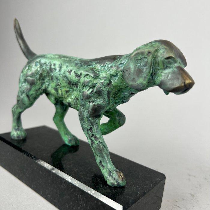 J. Zak (XX-XXI) - My doggy - bronze, Antiek en Kunst, Kunst | Designobjecten