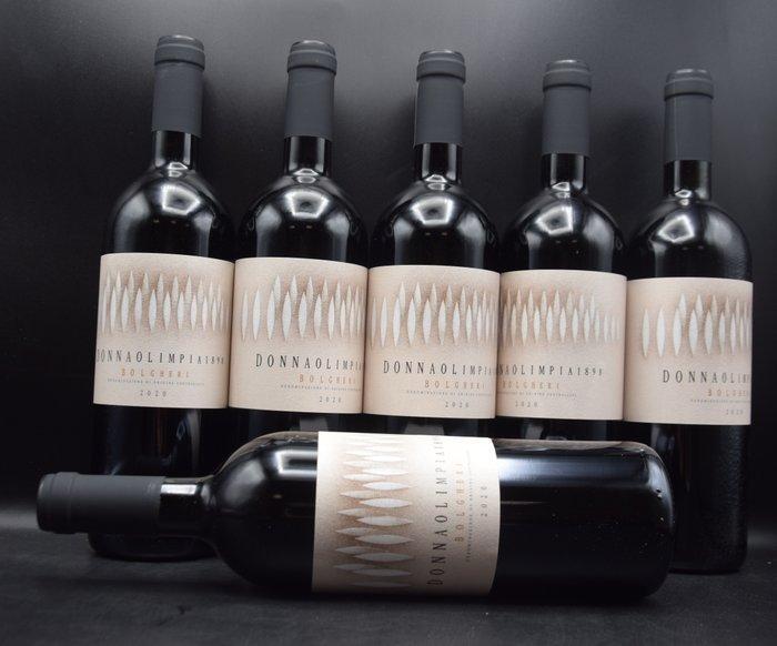 2020 Donna Olimpia 1898 - Bolgheri DOC - 6 Flessen (0.75, Verzamelen, Wijnen