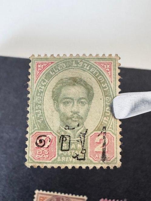 Thailand - Siam Early Mix met Betere Postzegels - 1889-1908, Postzegels en Munten, Postzegels | Azië