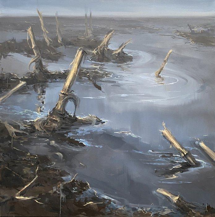 Marein Konijn - After the Labyrinth, Antiek en Kunst, Kunst | Schilderijen | Modern