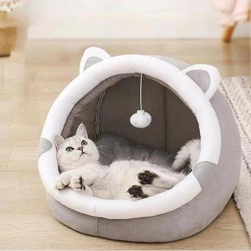 KATTENBED MET OREN – 31×30×28 CM (BARBECUES, TUIN) (TUIN beschikbaar voor biedingen