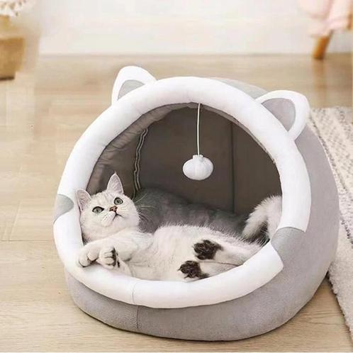 KATTENBED MET OREN – 31×30×28 CM (BARBECUES, TUIN) (TUIN, Tuin en Terras, Aarde en Mest, Overige typen, Ophalen of Verzenden