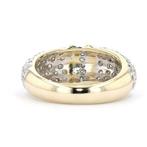 Ring - 14 karaat Geel goud - Diamant, Nieuw