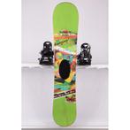 125 130 kinder snowboard SALOMON THE JUNIOR, green, FLAT/Roc, Sport en Fitness, Snowboarden, Verzenden, Gebruikt, Board