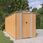 vidaXL Tuinschuur 192x523x223 cm gegalvaniseerd staal, Verzenden, Nieuw