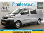Opel Vivaro 2.0 CDTI L3H1 DC 5 Pers Carplay Trekh PDC €343pm, Auto's, Bestelauto's, Nieuw, Zilver of Grijs, Lease, Opel