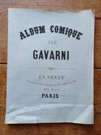 Gavarni - Album Comique - Paris le soir / Paris le matin -, Antiek en Kunst
