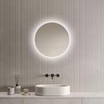Loxa - Ronde Badkamerspiegel Lena met Led 50cm, Verzenden, Nieuw, Rond