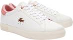 Lacoste Powercourt -maat 39- Dames Sneakers - Wit/Roze, Kleding | Dames, Verzenden, Nieuw