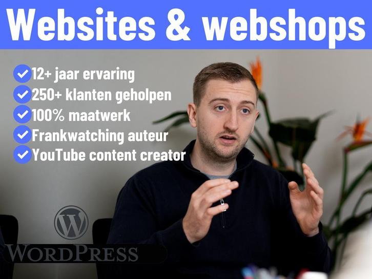 Webdesign en Webshop binnen 1 week live! (12+ jaar ervaring), Diensten en Vakmensen, Webdesigners en Hosting, Domeinregistratie