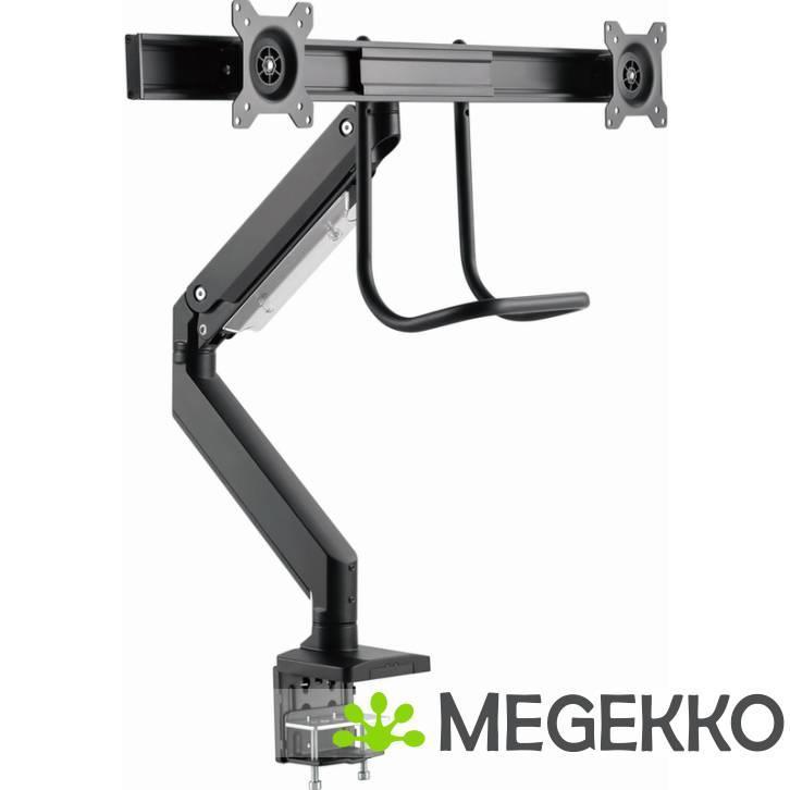 Gembird MA-DA2-04 flat panel bureau steun, Computers en Software, Monitoren, Nieuw, Verzenden