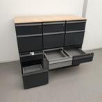 diverse sets ladekasten kastenwand voor werkbank werkplaats, Huis en Inrichting, Kasten | Ladekasten, Gebruikt