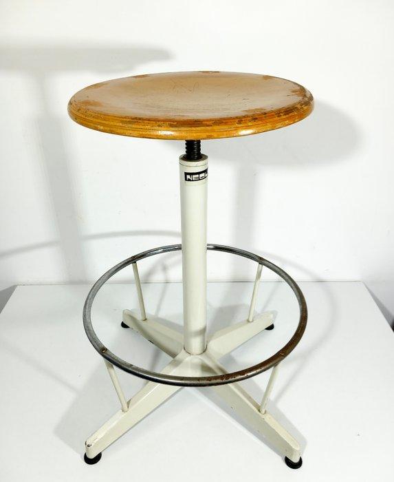 NEOLT - Kruk - Industriële onderneming - Staal, Hout -, Antiek en Kunst, Antiek | Wandborden en Tegels