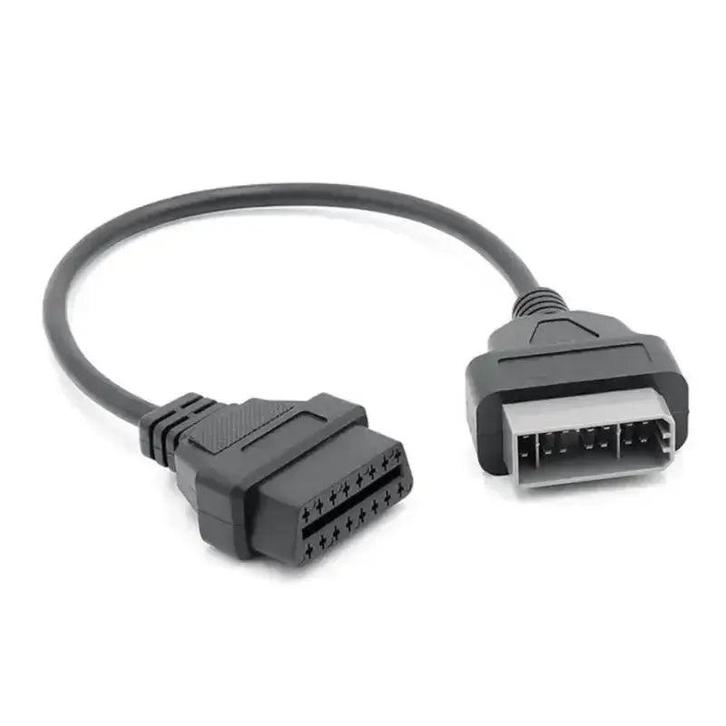 Nissan 14-pins OBD1 – 16-pins OBD2 Verloopkabel | Personenau, Auto diversen, Autogereedschap, Nieuw, Verzenden