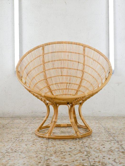 Sika Design - Franco Albini - Stoel - Luna - Rattan -, Antiek en Kunst, Kunst | Designobjecten