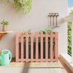 vidaXL Plantenbak verhoogd hekontwerp 100x50x70 cm massief, Tuin en Terras, 100 cm of meer, Verzenden, Nieuw, 60 cm of meer