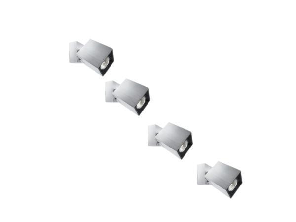 Veiling - 4x Philips myLiving spot Forward aluminium, Huis en Inrichting, Lampen | Overige