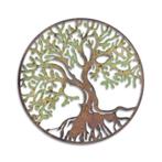 A TREE OF LIFE WALL DECOR, COLOURED (Beeldjes - Decoratie), Verzenden