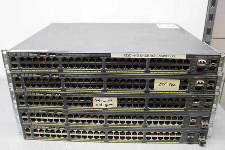 4x Cisco Catalyst 2960-X switch, Computers en Software, Overige Computers en Software