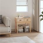 vidaXL Wandtafel 76,5x40x75 cm massief grenenhout, Huis en Inrichting, Tafels | Bijzettafels, Verzenden, Nieuw