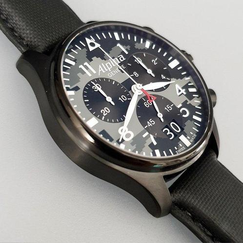 Alpina - Startimer Pilot Big Date Chronograph -, Sieraden, Tassen en Uiterlijk, Horloges | Heren