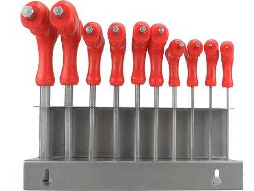 GS Inbussleutelset met T-greep 10-delig - set inbussleutels, Huis en Inrichting, Woonaccessoires | Overige, Nieuw, Verzenden