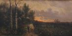 Escuela impresionista (XX) - NO RESERVE - Pastando en la