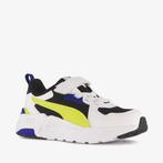 Puma Trinity Lite AC+ PS jongens sneakers wit geel maat 34, Verzenden, Nieuw