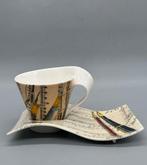 Villeroy & Boch Tasse mit Untertasse – Künstlerisches Design
